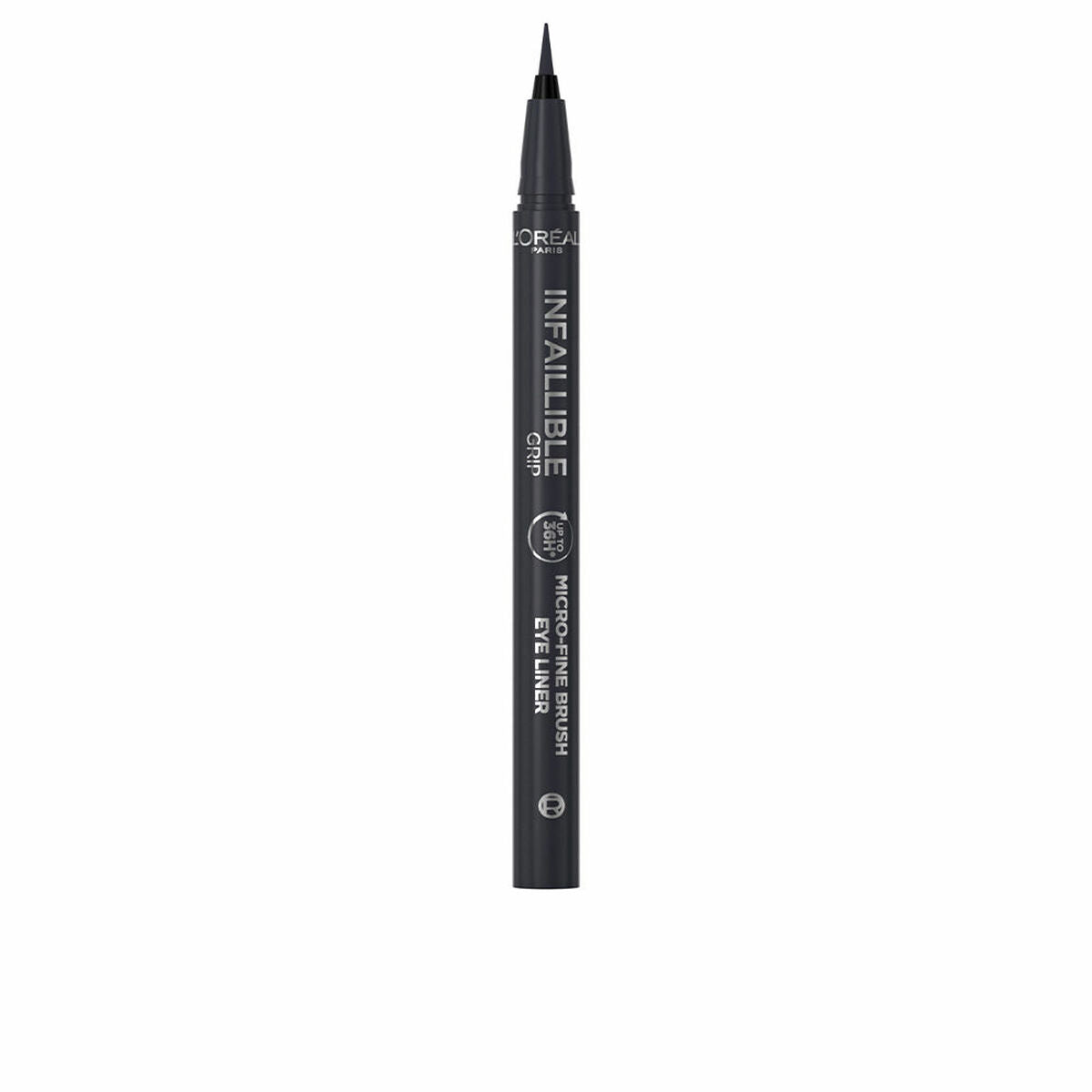 Eyeliner L’Oréal Make Up Infaillible Grip H Nº 01 Obsidian pour tracer le regard avec précision.