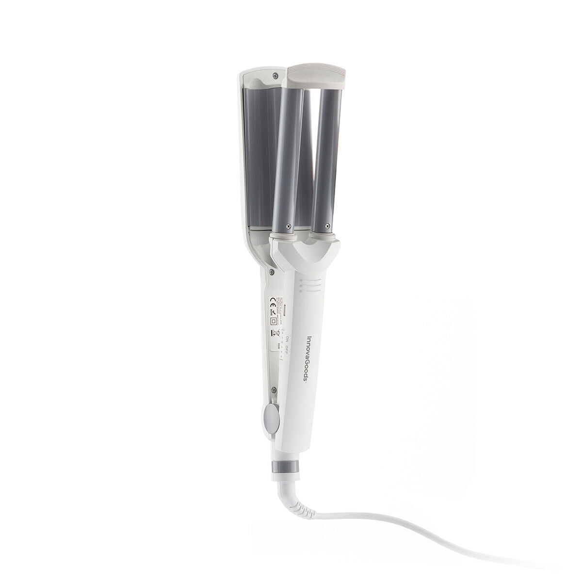 Lisseur boucleur cheveux céramique Wavio InnovaGoods 55 W pour lissage et ondulations