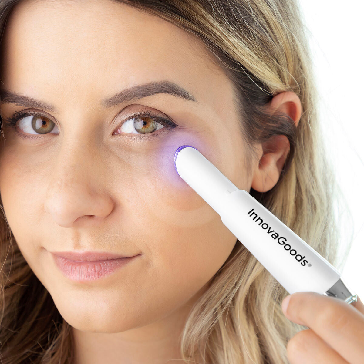 Appareil de massage oculaire avec photothérapie et vibrations Therey InnovaGoods