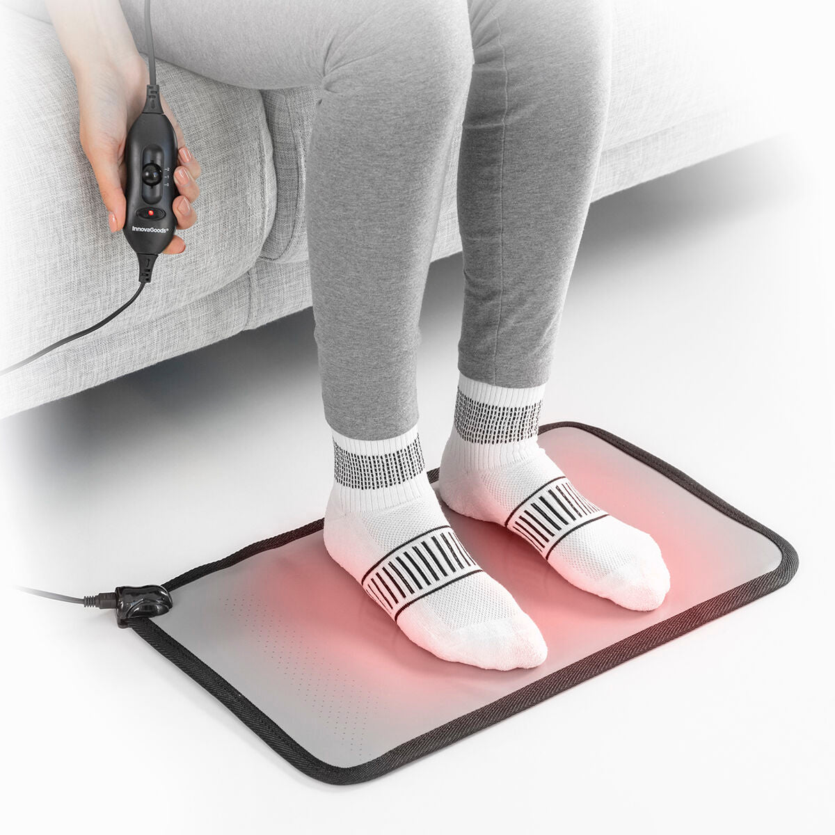 Tapis électrique chauffant Hemat InnovaGoods pour confort thermique localisé