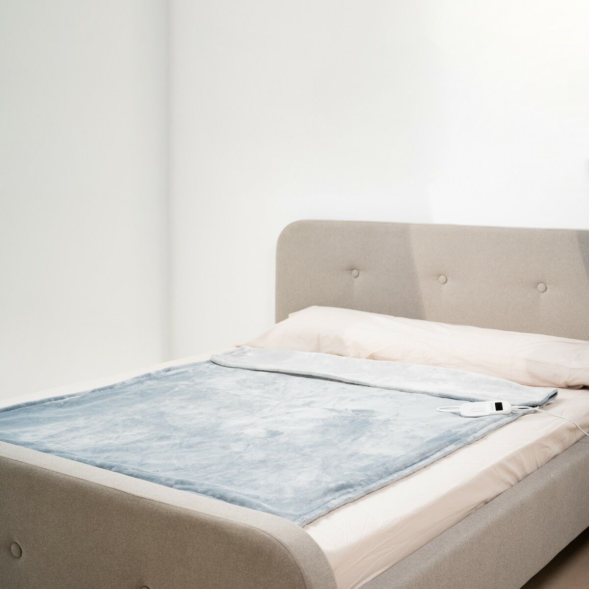 Couverture chauffante Elakef InnovaGoods grise 120 x 160 cm 160 W