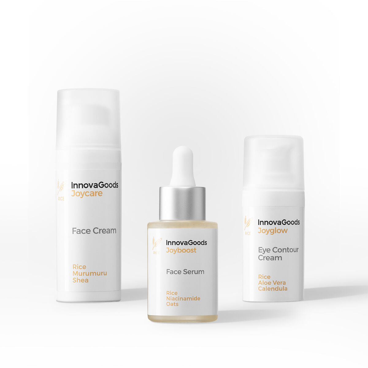 Pack hydratation visage Rice InnovaGoods avec soins visage