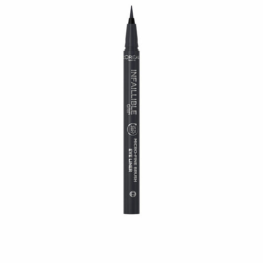Eyeliner L’Oréal Make Up Infaillible Grip H Nº 01 Obsidian pour tracer le regard avec précision.