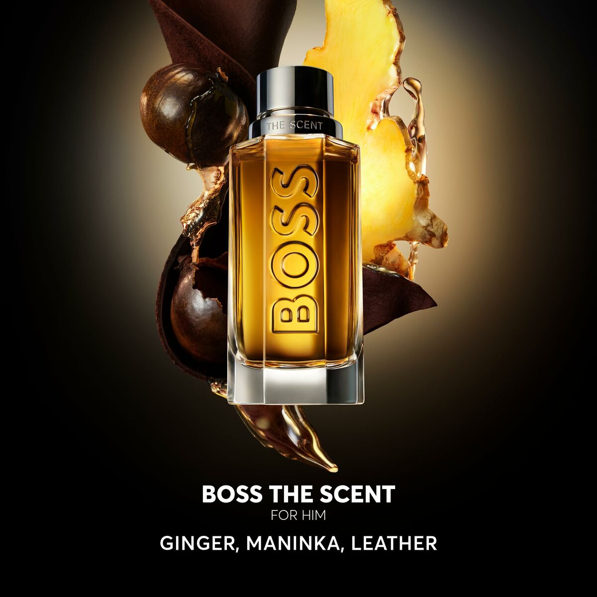 Parfum unisexe BOSS The Scent en eau de toilette pour une signature olfactive chaude et élégante.