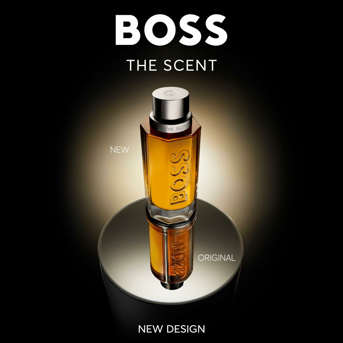Parfum unisexe BOSS The Scent en eau de toilette pour une signature olfactive chaude et élégante.