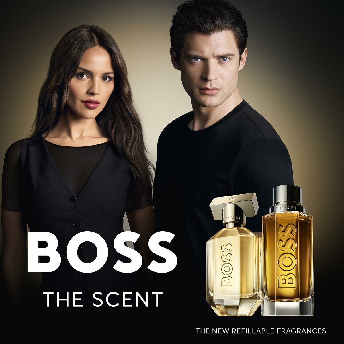 Parfum unisexe BOSS The Scent en eau de toilette pour une signature olfactive chaude et élégante.
