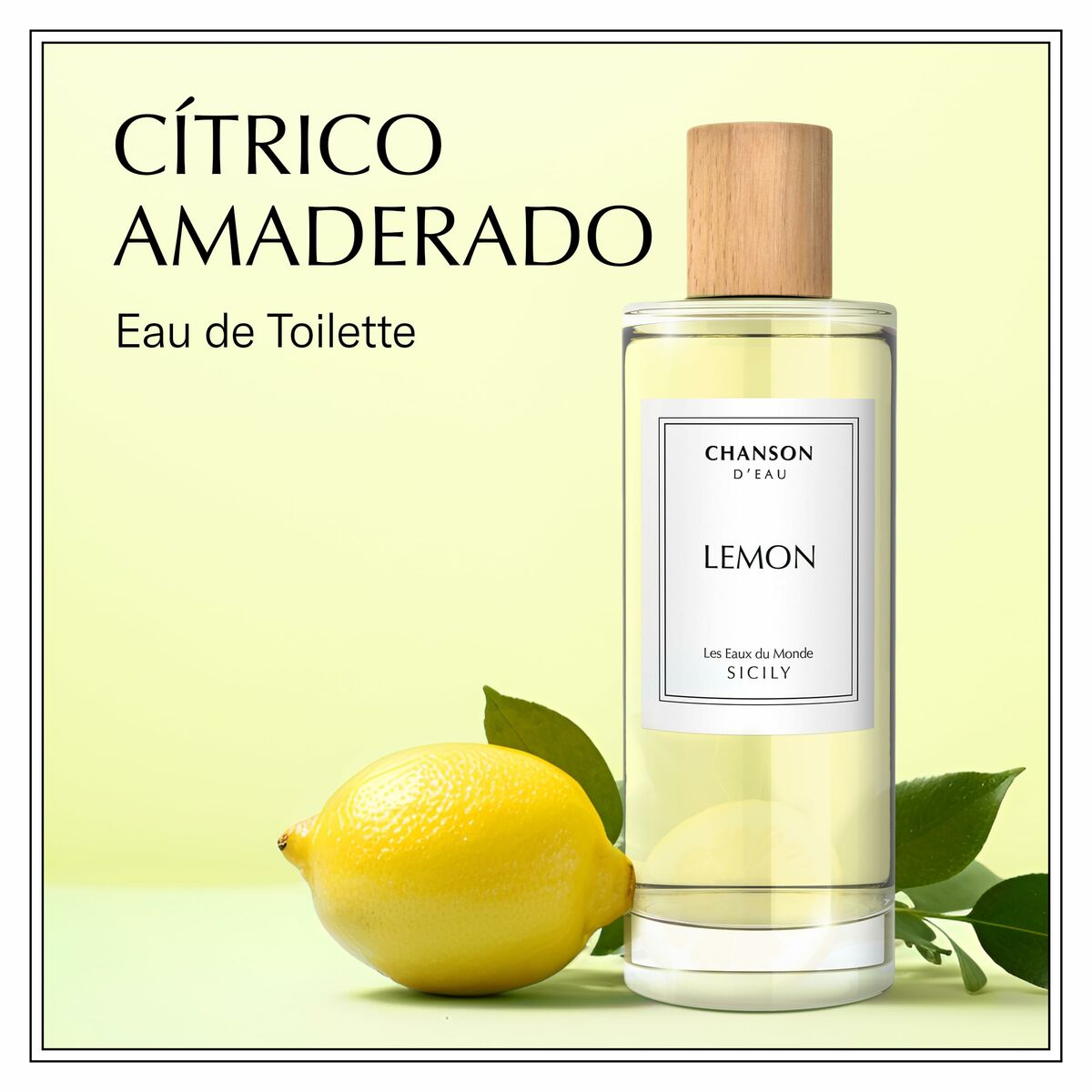 Parfum femme Coty Chanson d’Eau Lemon en eau de toilette pour une fragrance fraîche et citronnée.
