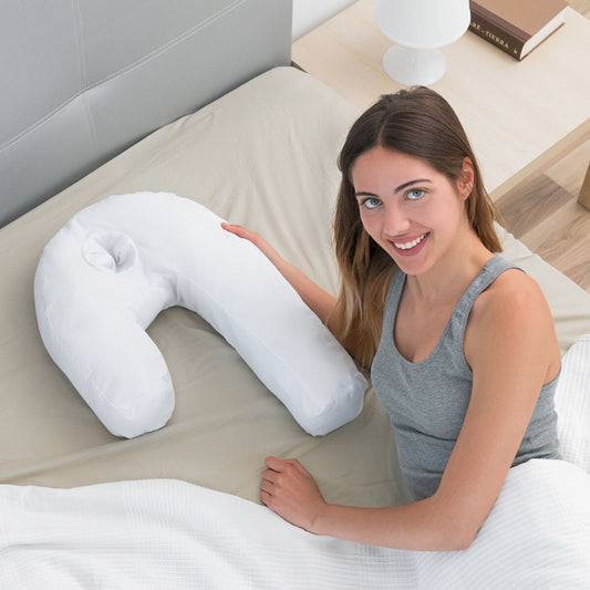 Oreiller ergonomique de position latérale U Slupill InnovaGoods