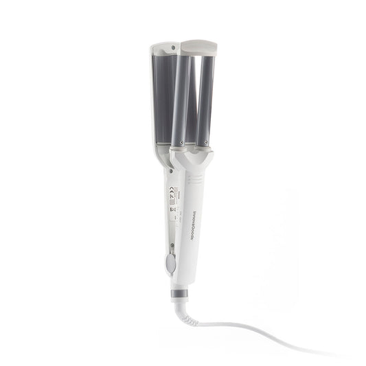Lisseur boucleur cheveux céramique Wavio InnovaGoods 55 W pour lissage et ondulations