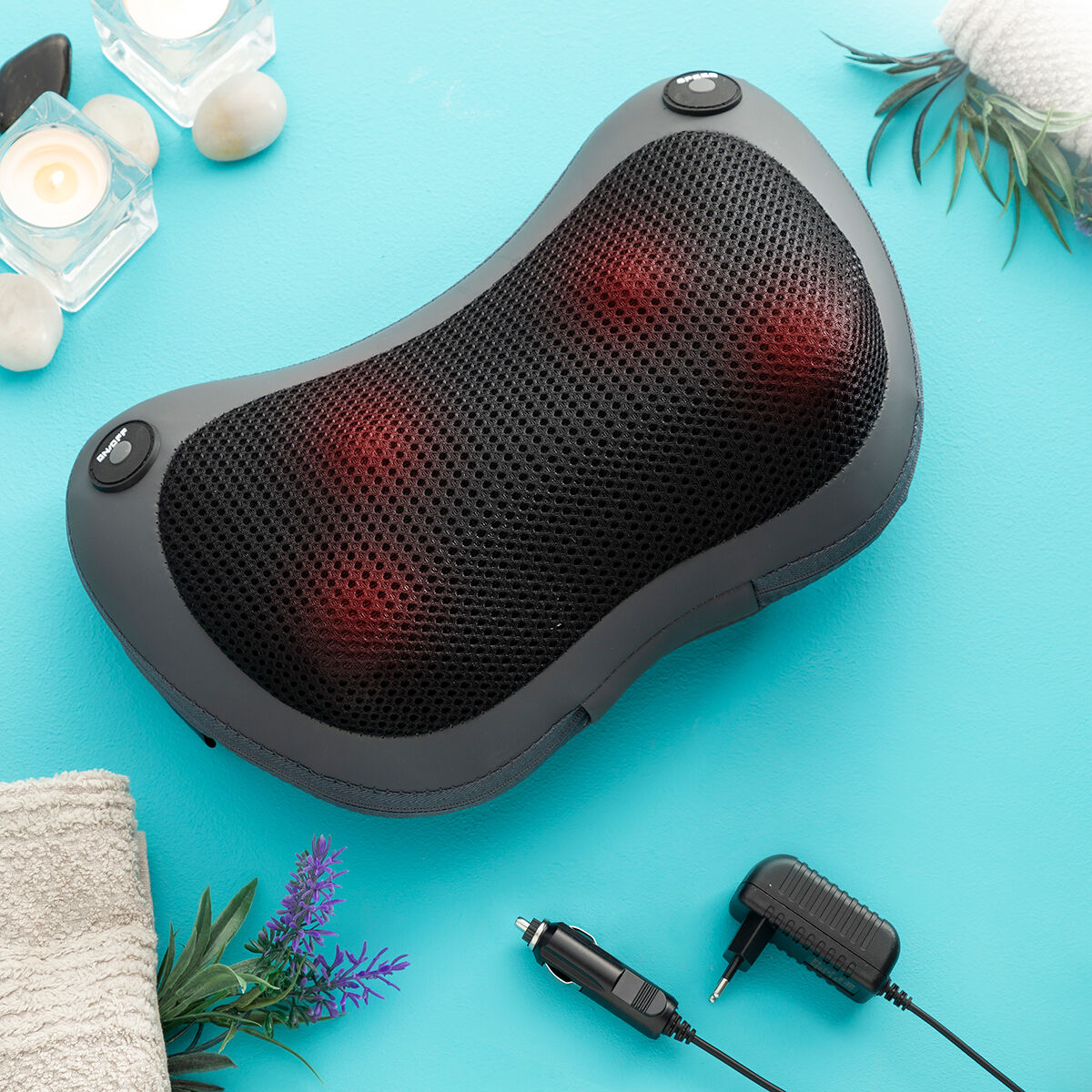 Masseur shiatsu compact Shissage InnovaGoods pour la relaxation