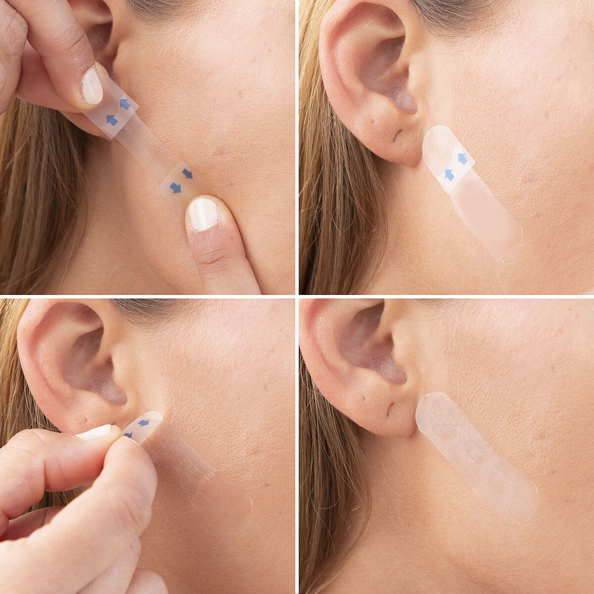 Patchs lifting facial adhésifs invisibles Liftrik InnovaGoods
