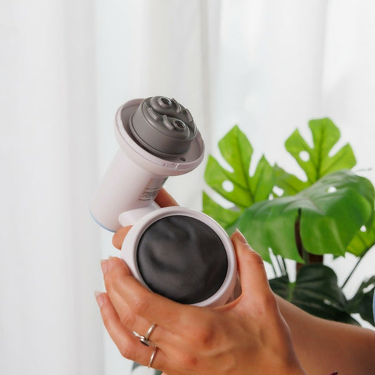 Pistolet de massage anticellulite rechargeable 6 en 1 CellyGun InnovaGoods