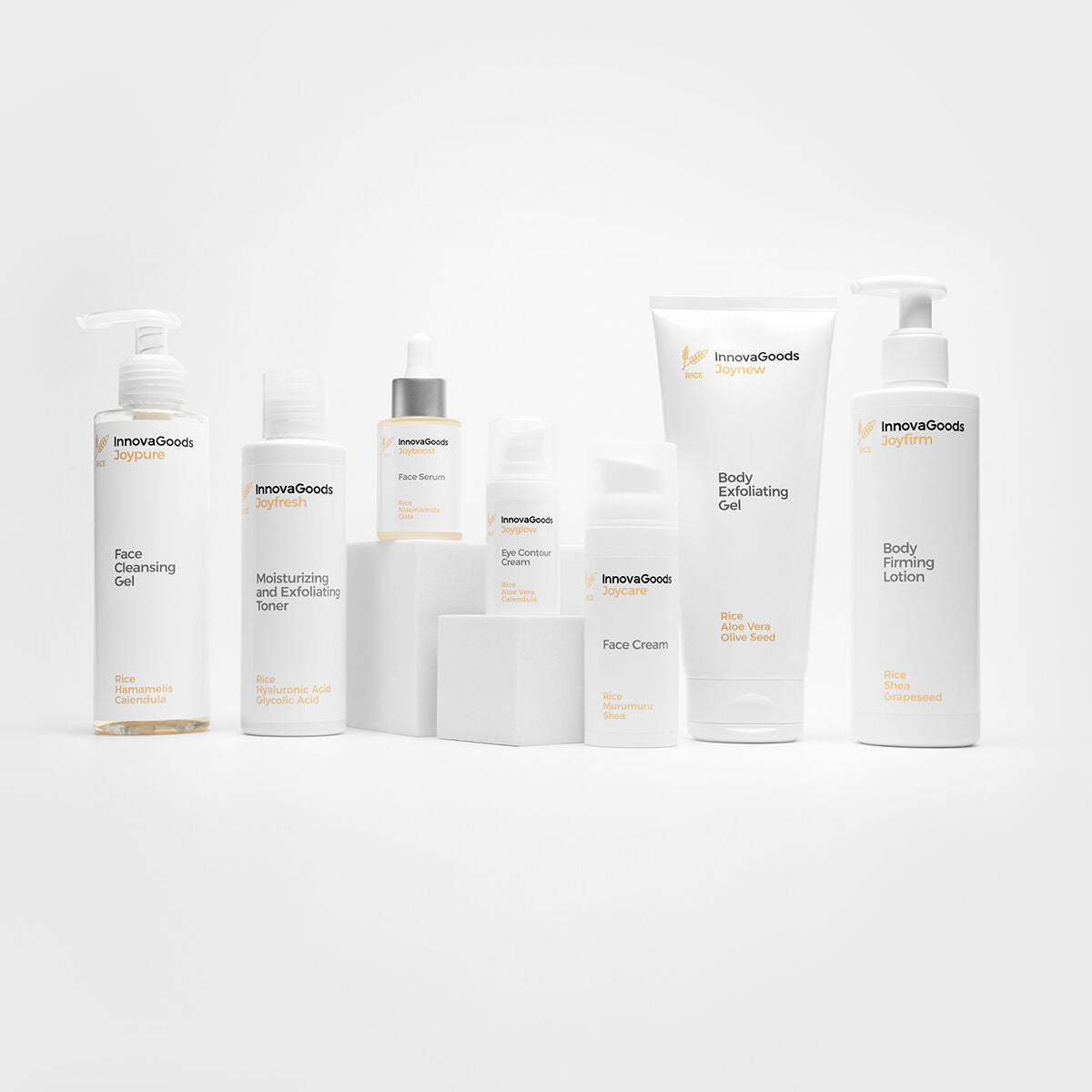 Lotion corporelle raffermissante Rice Joyfirm InnovaGoods 250 ml pour soin du corps