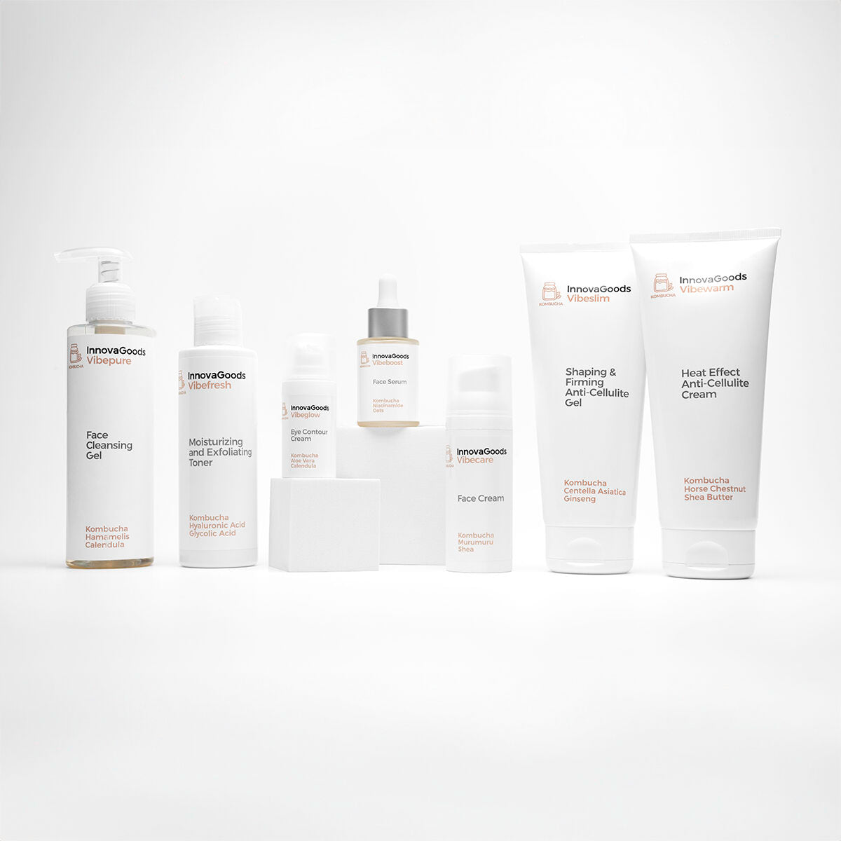 Flacon de crème visage Kombucha Vibecare InnovaGoods 50 ml