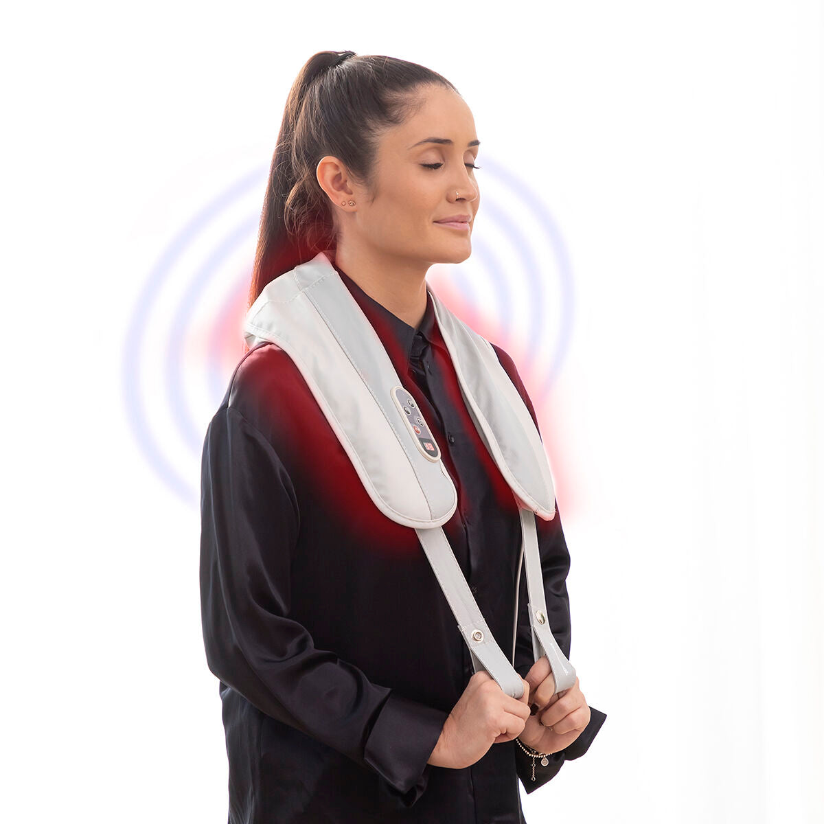 Pack Découverte Sérénité Totale Harmonialife avec masseur tapping, masseur d’yeux, tondeuse de précision et diffuseur d’huiles essentielles