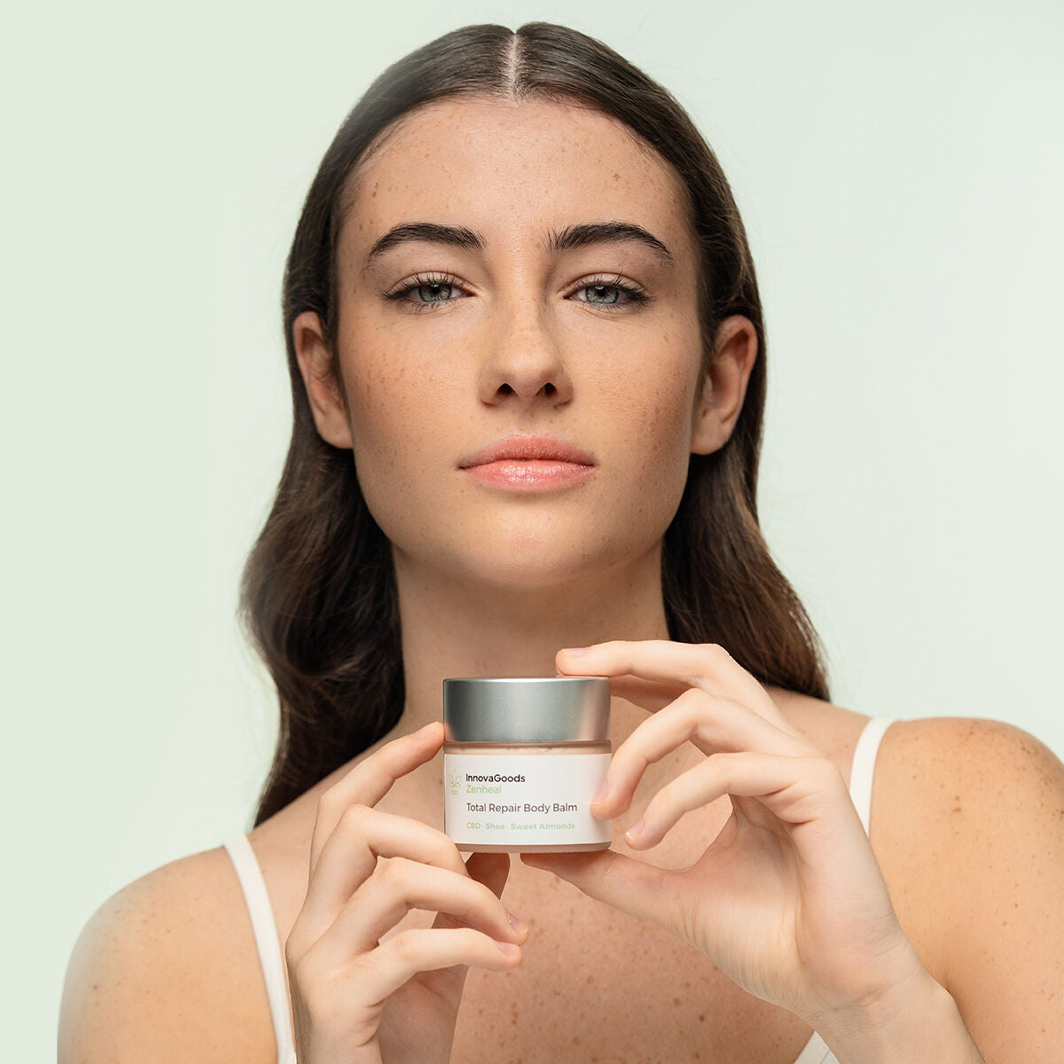 Baume réparateur corporel CBD Zenheal InnovaGoods 50 ml pour soin de la peau