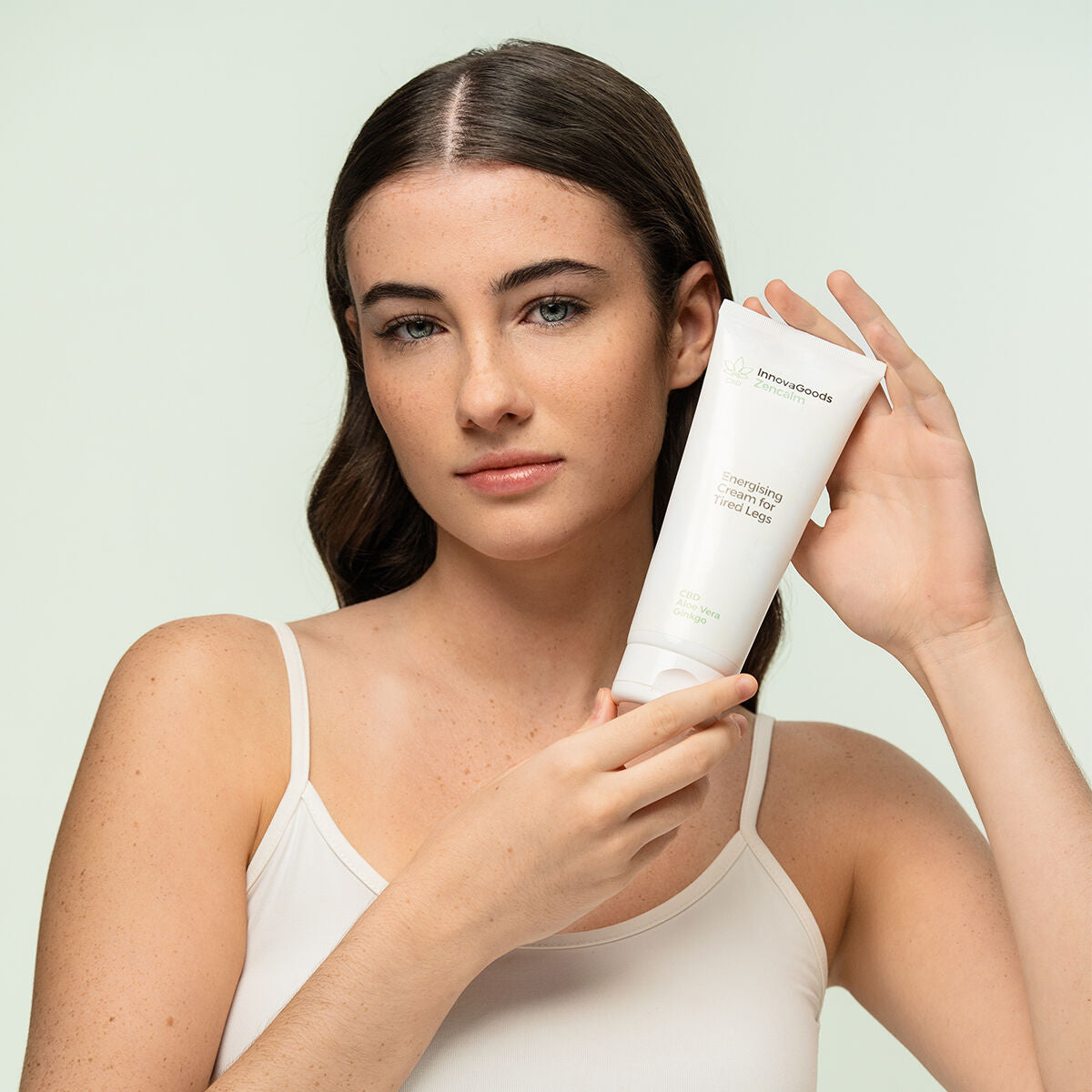 Crème énergisante jambes fatiguées CBD Zencalm InnovaGoods 200 ml