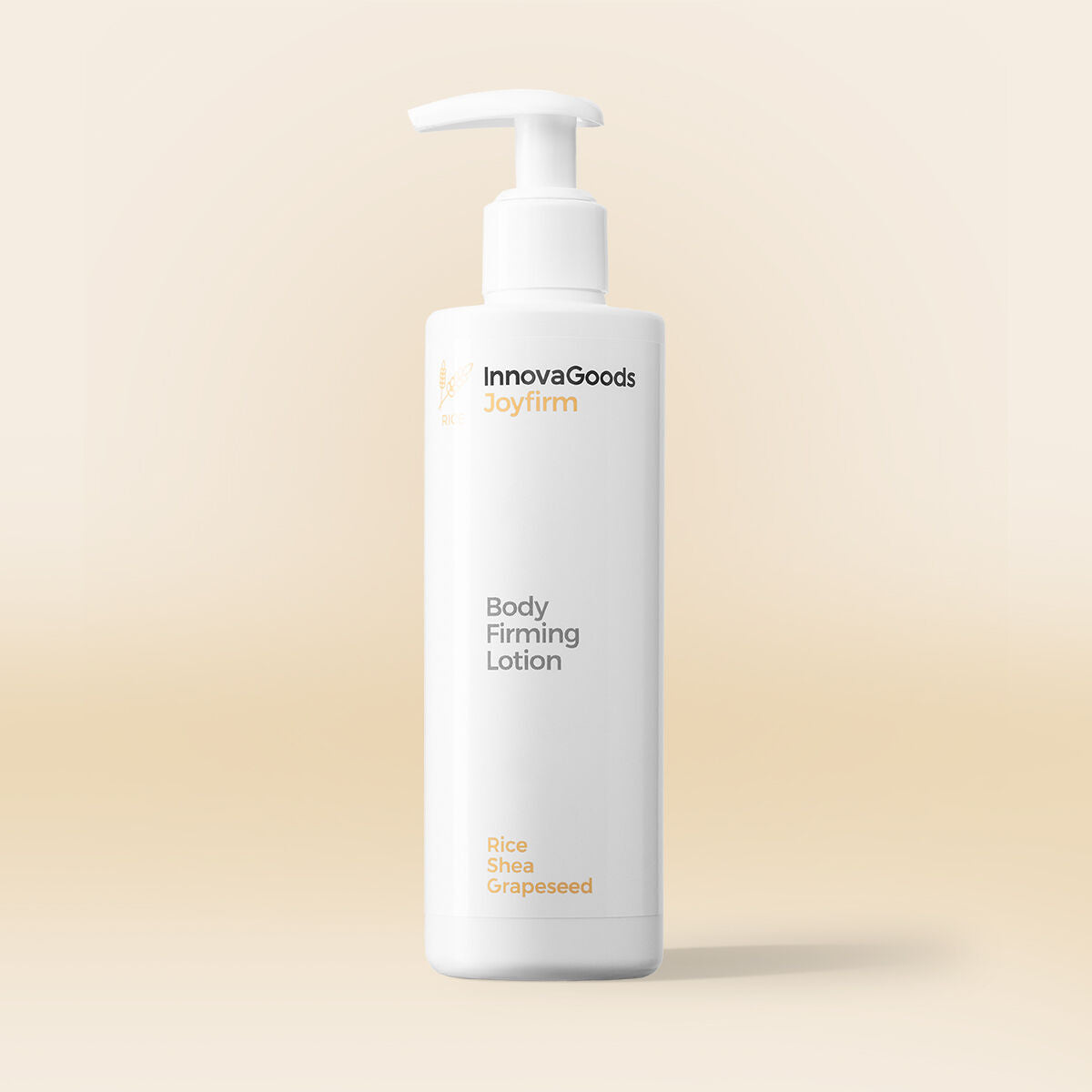 Flacon de lotion corporelle raffermissante Rice Joyfirm InnovaGoods 250 ml