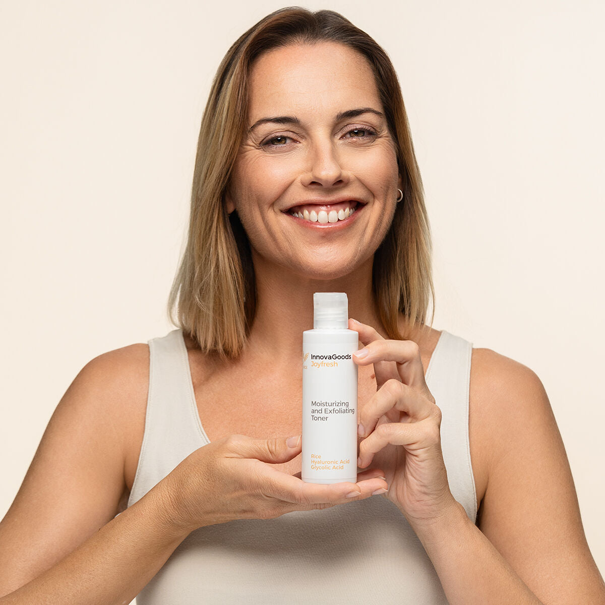 Tonique hydratant et exfoliant pour le visage Rice Joyfresh InnovaGoods 150 ml