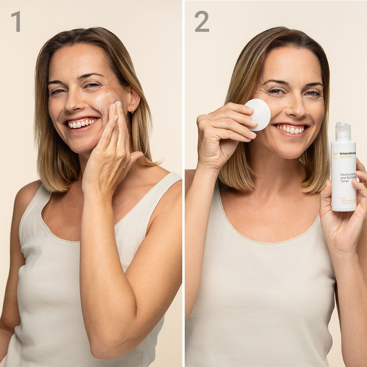 Pack duo nettoyage visage Rice InnovaGoods
