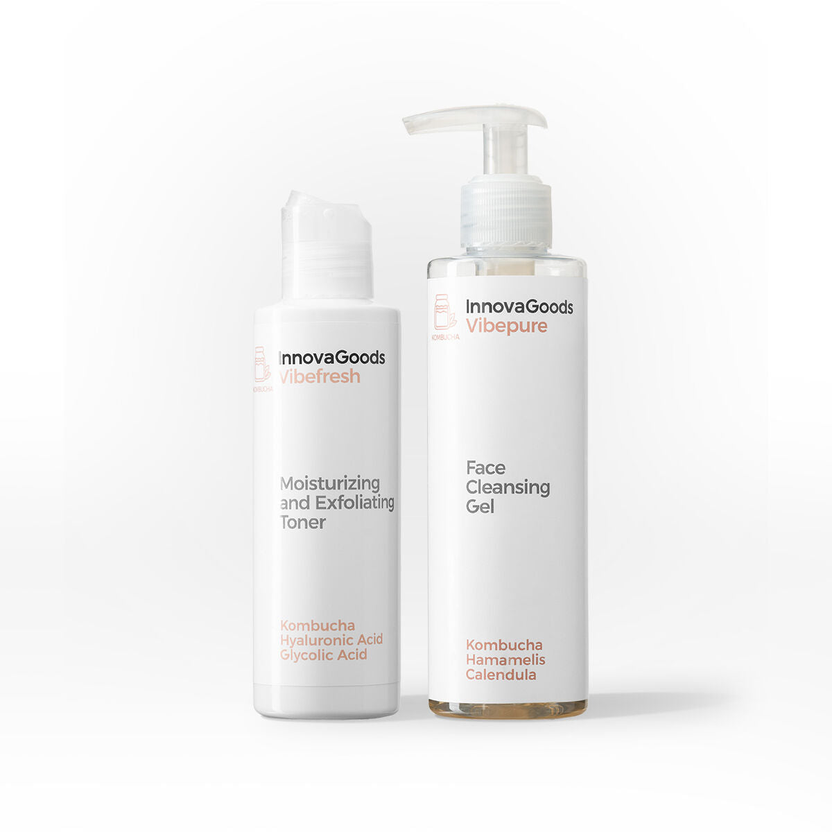 Pack duo nettoyage visage Kombucha InnovaGoods