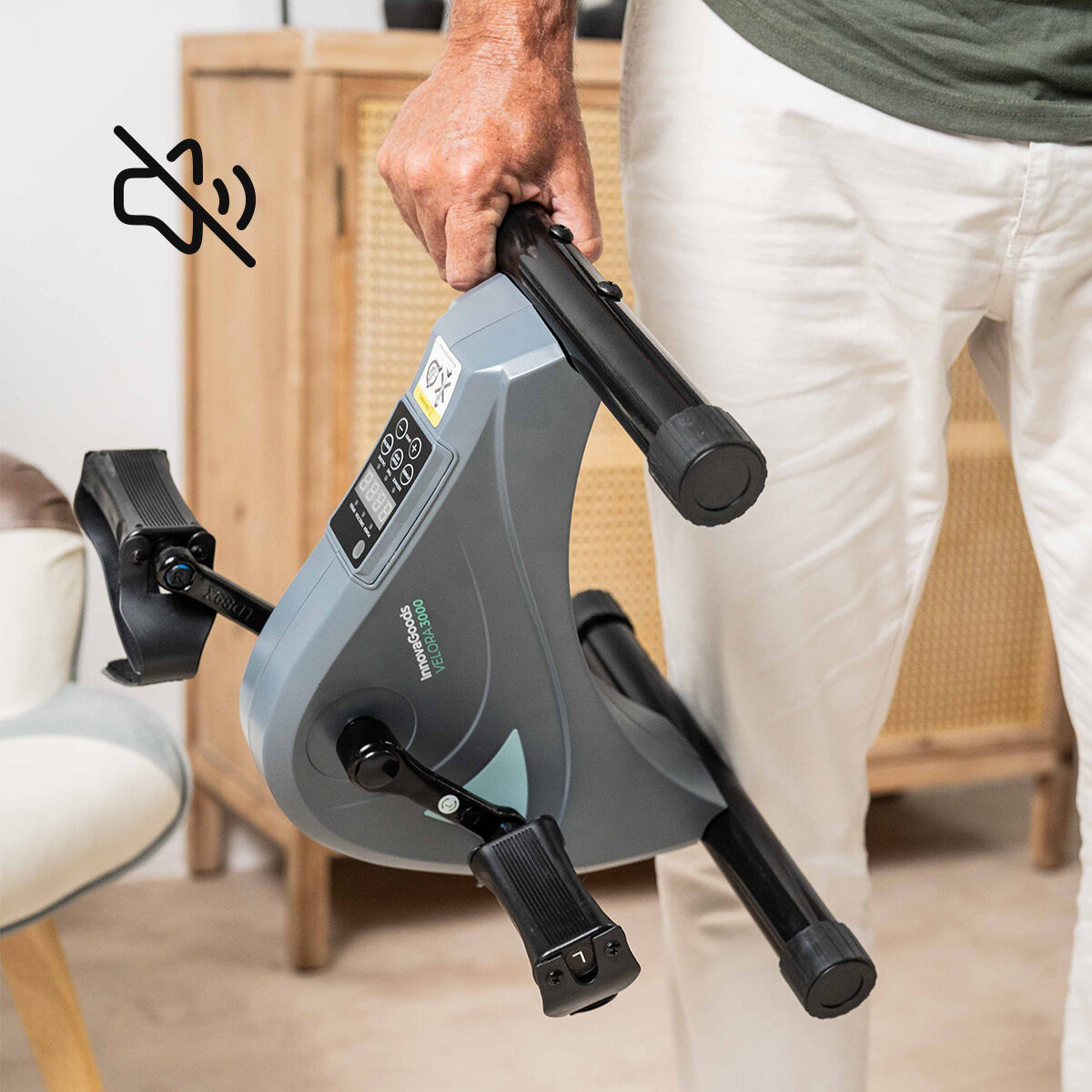 Pédaleur électrique assisté pour bras et jambes Velora 3000 InnovaGoods